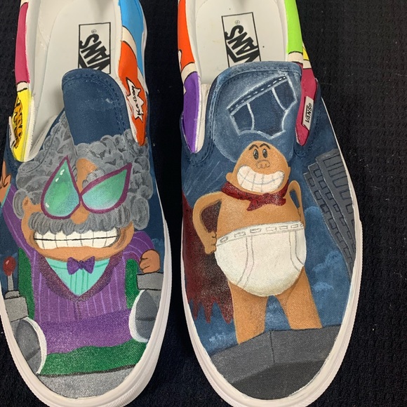 Vans slip on custom - Picture 1 of 6